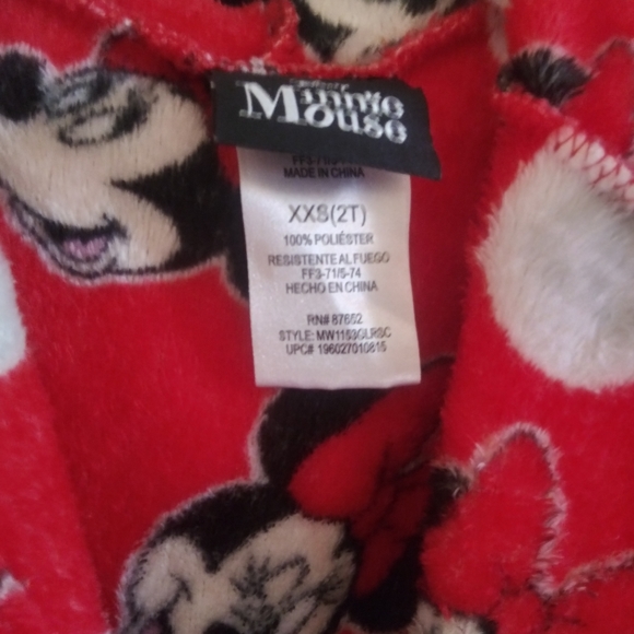 Minnie Mouse headed bathrobe - Picture 2 of 2